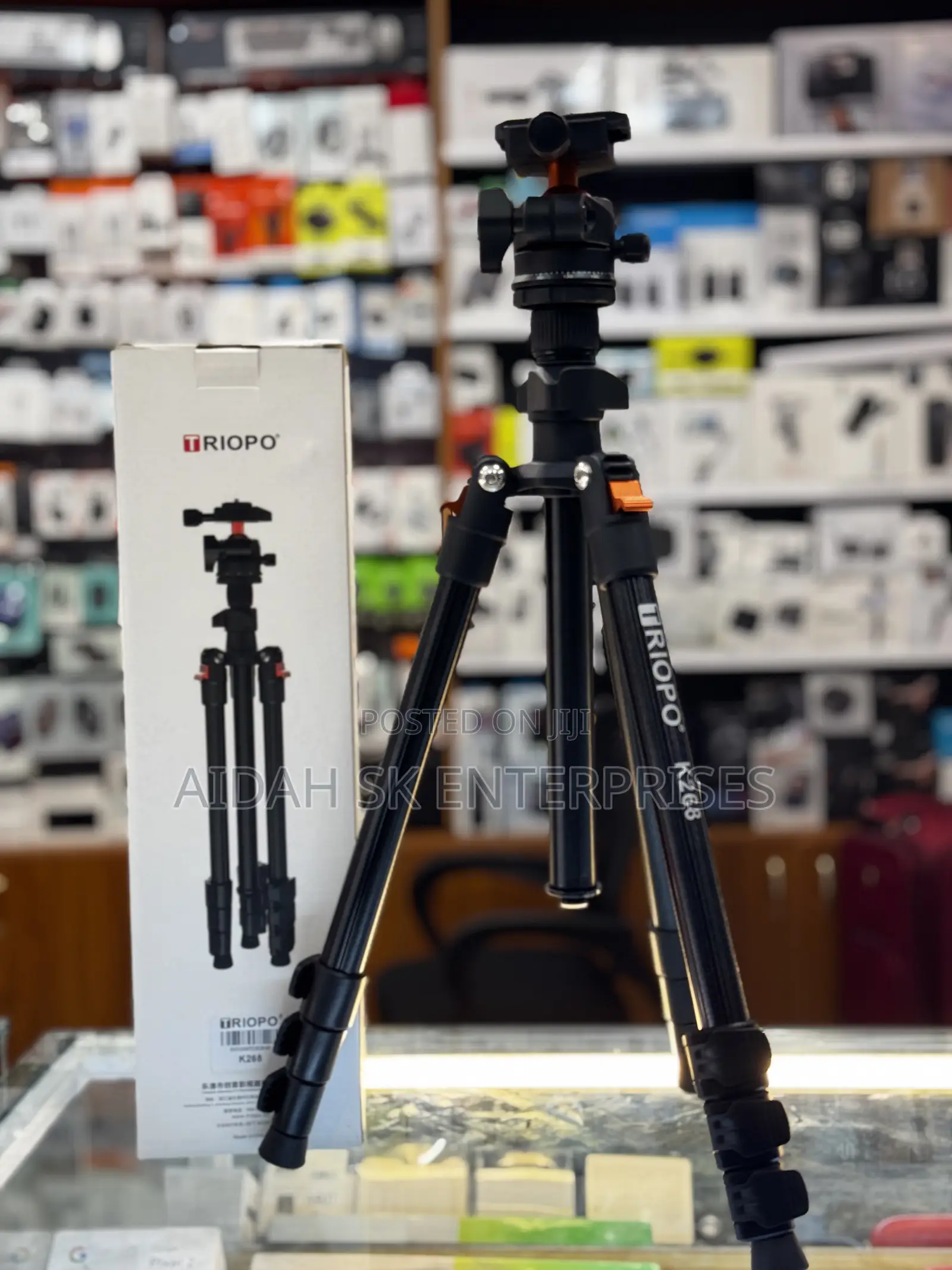 TRIOPO Portable Photography Tripod Stand Aluminum Alloy