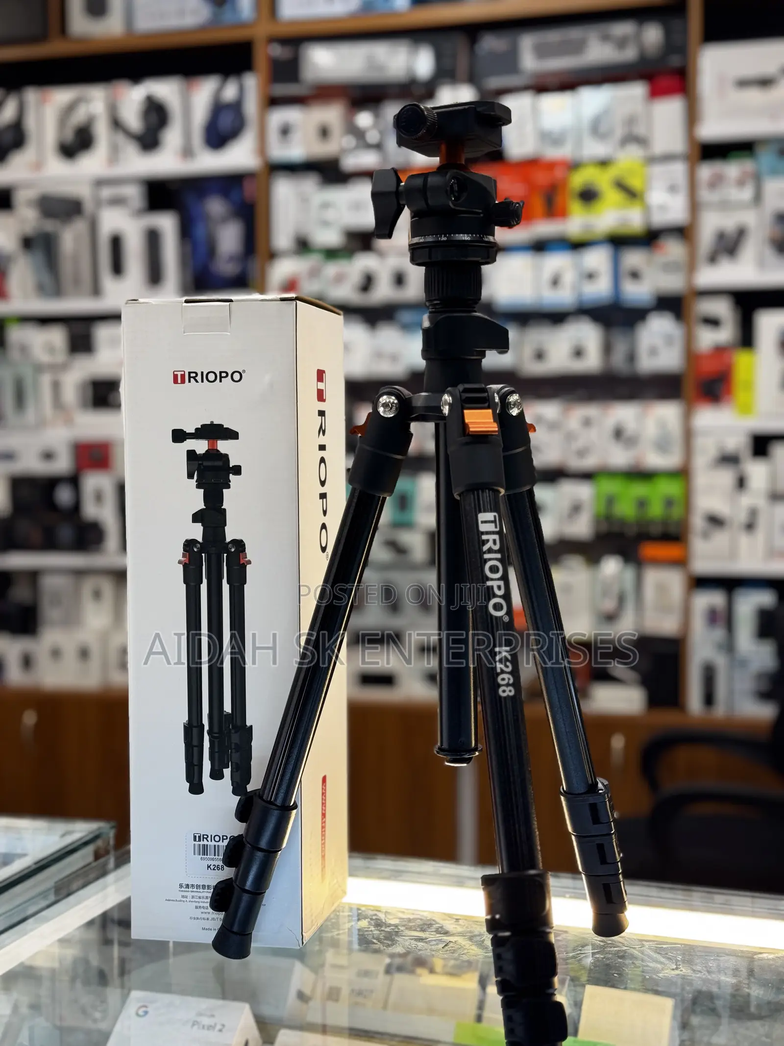 TRIOPO Portable Photography Tripod Stand Aluminum Alloy