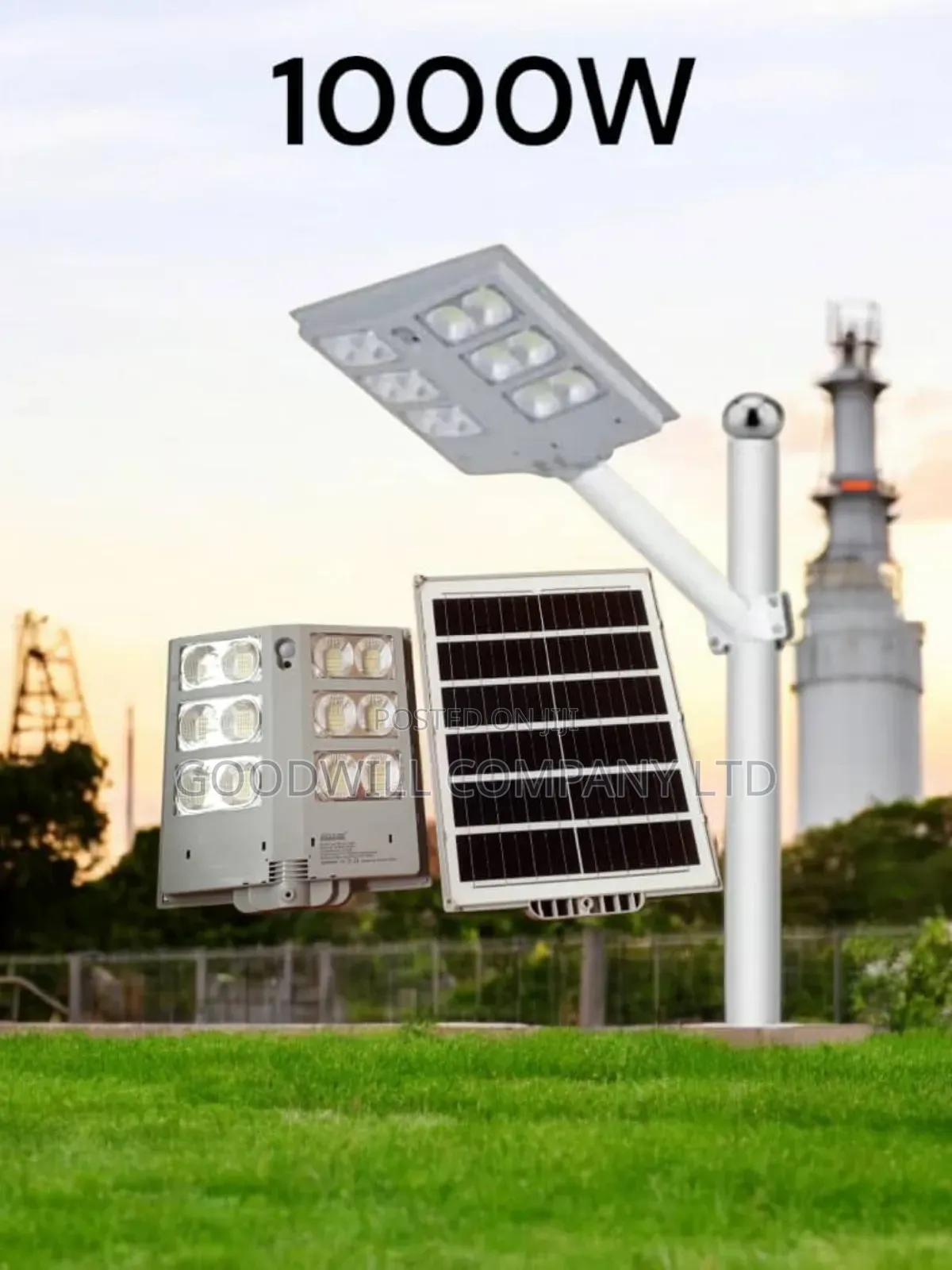 1000w Limelight Solar Security Light