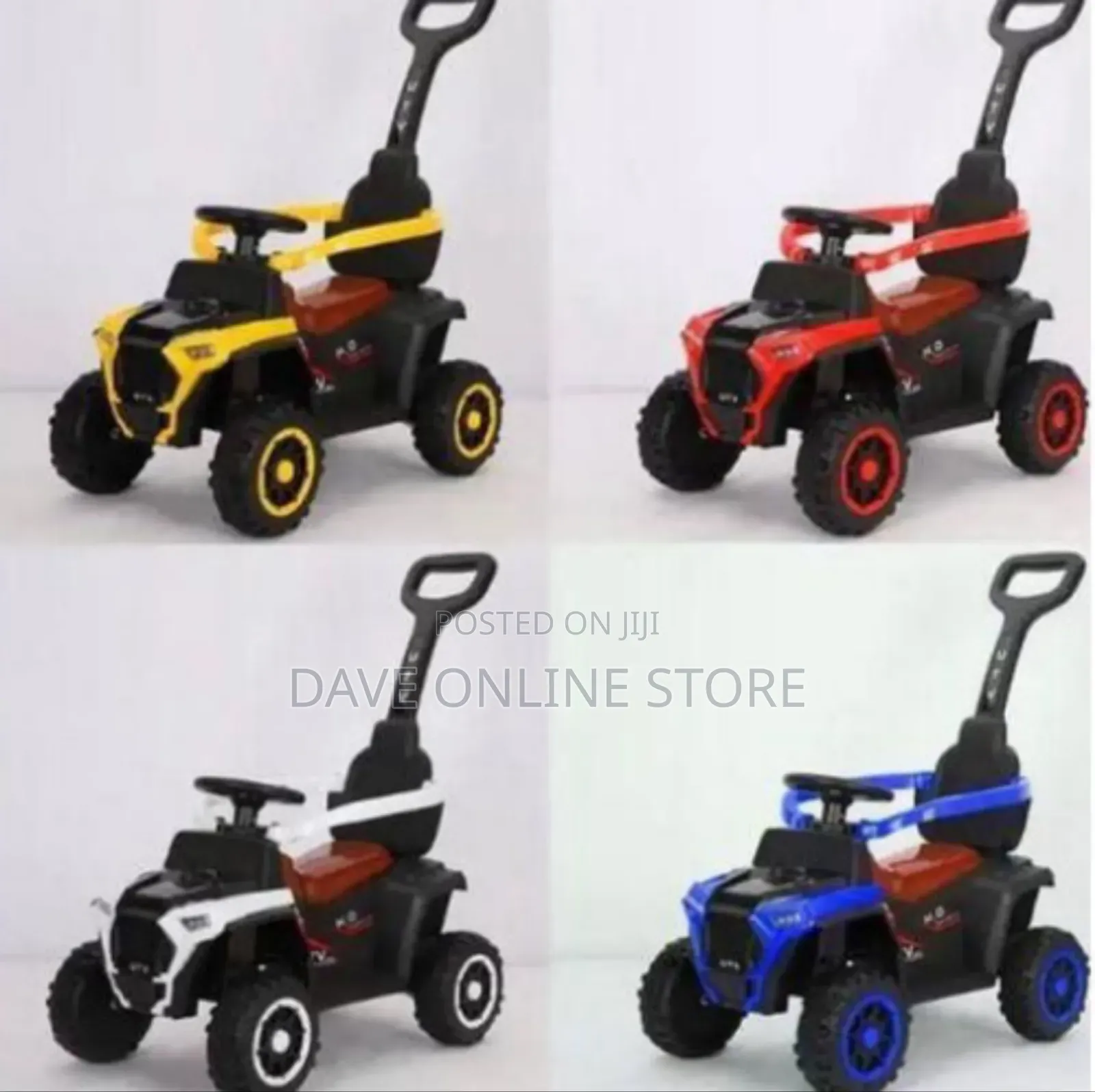 Kids Musical Ride on Push Car With Guard (1-4years)-