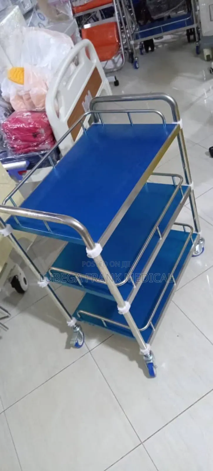 Treatment Trolleys Three Layers Without Drawer