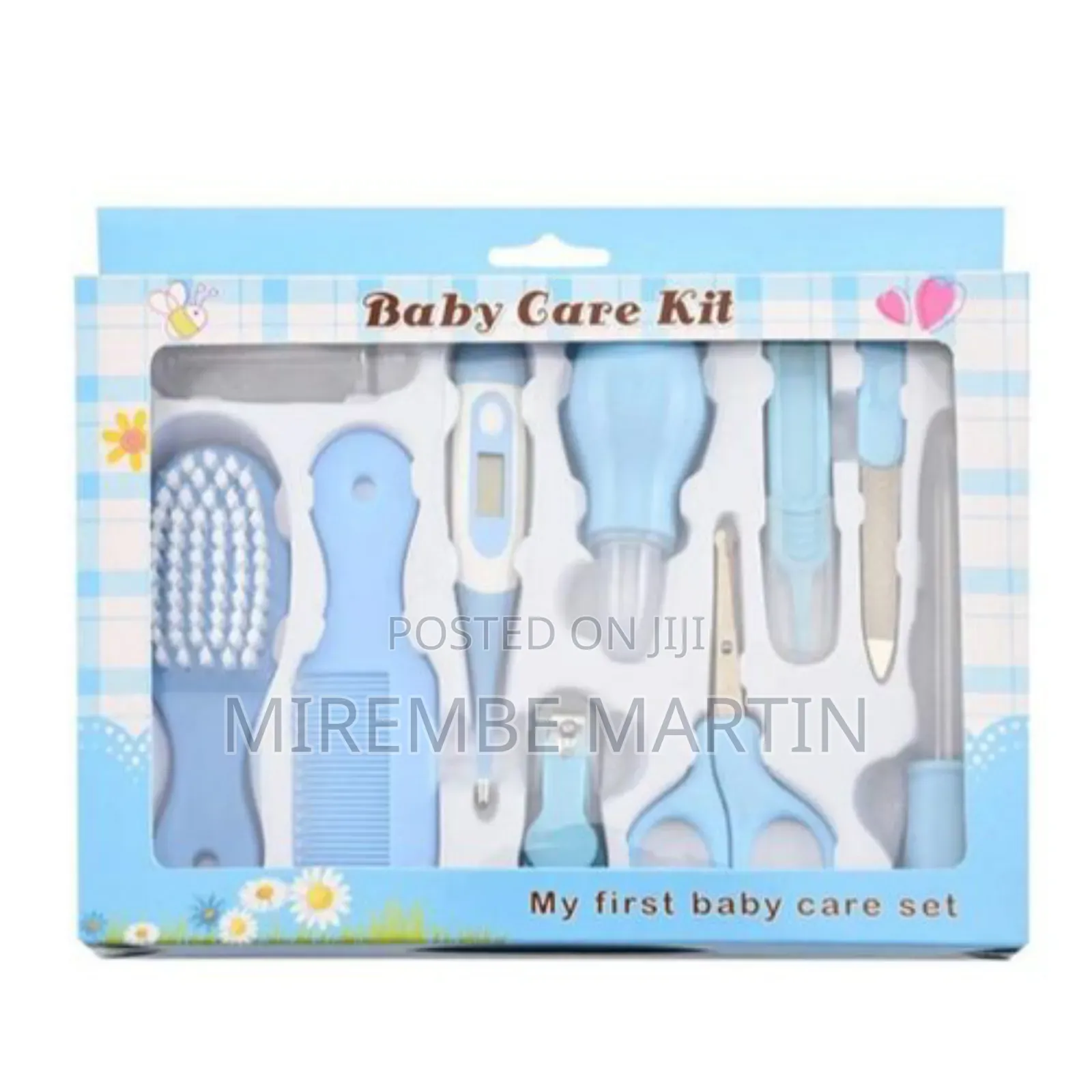 10pcs Baby Grooming Healthcare Kit Blue