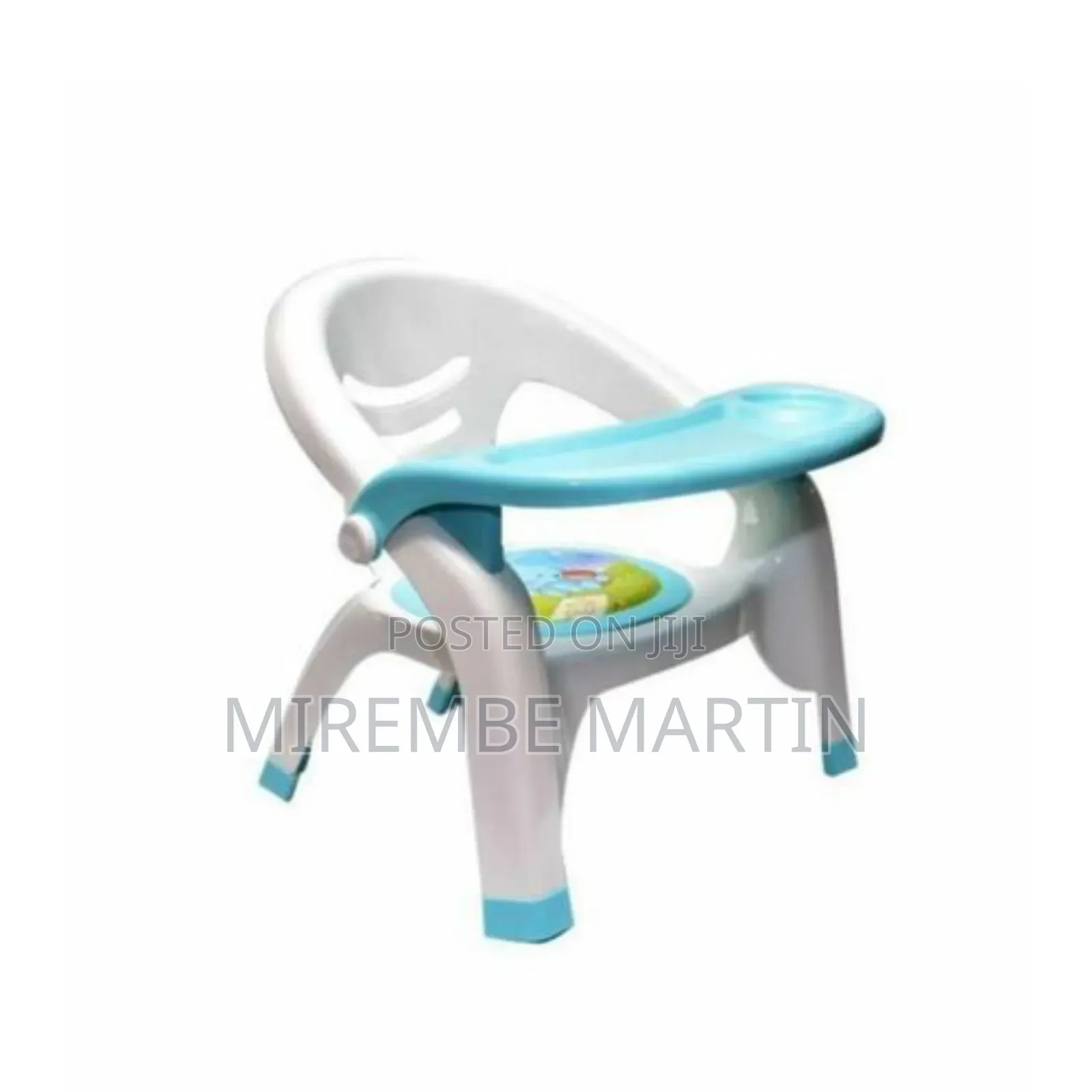 Baby Feeding Super Seat Chair Blue White