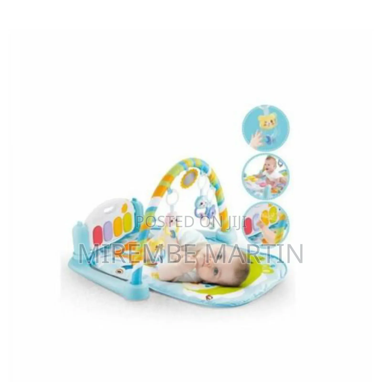 Kick Piano Gym Activity Center for Infants Lay Play
