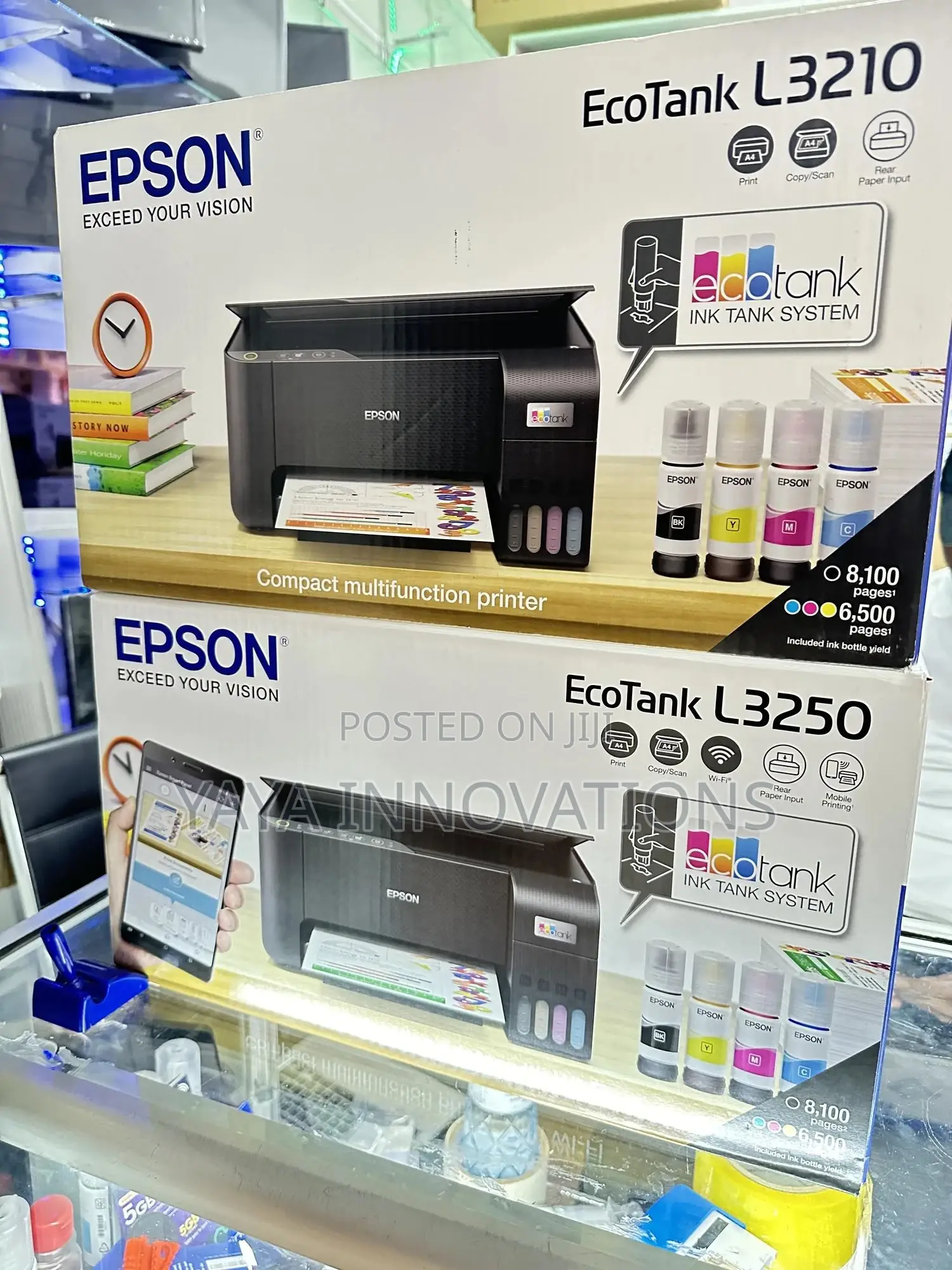 Eco- Tank L3250 Epson Wifi Printer