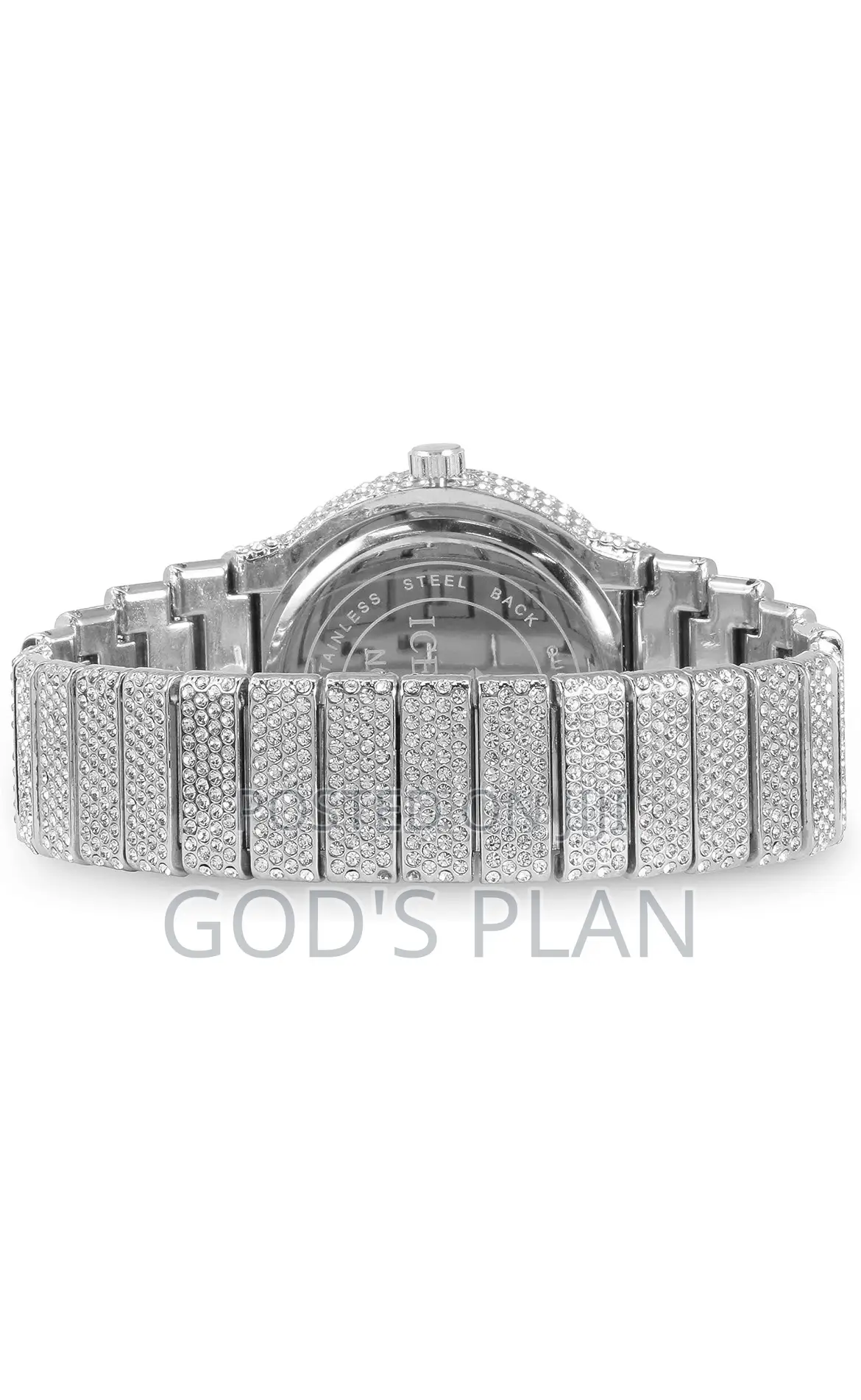 Fully Iced Out Diamond STAR Watch