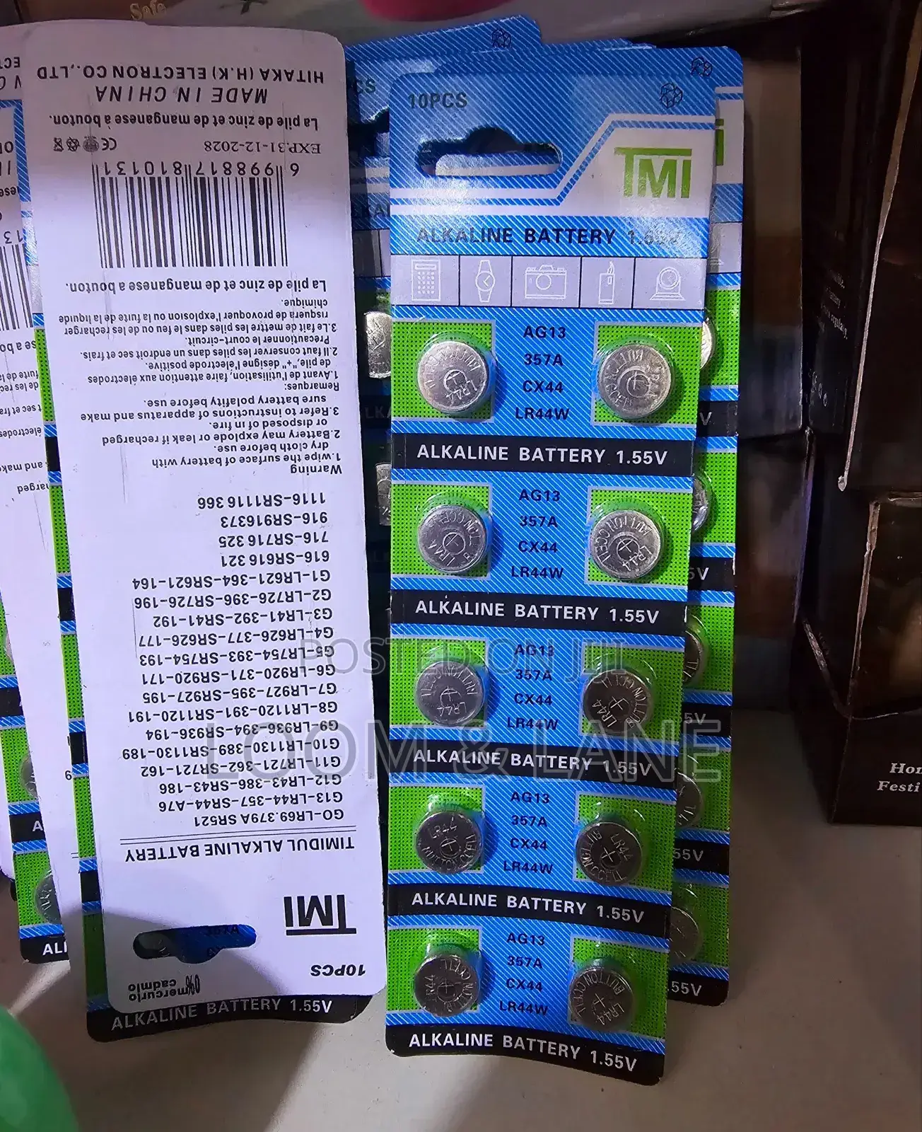 10pcs Alkaline 1.55v Batteries
