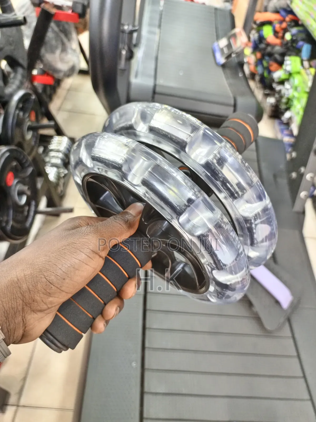 Two-Wheel Abdominal Roller Press