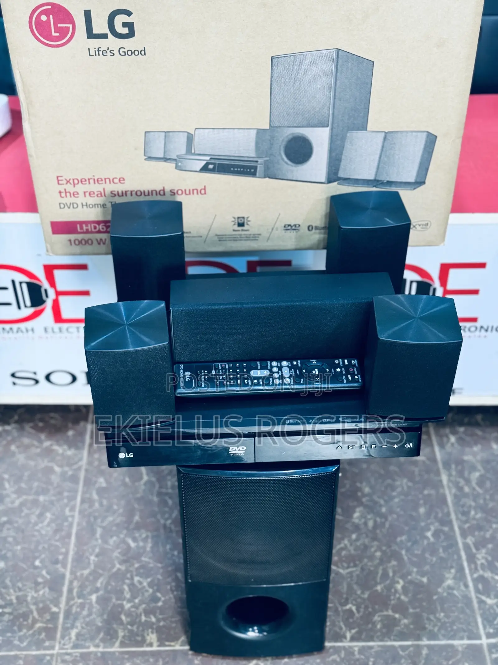 Slightly Used LG LHD 627 DVD Home Theater System