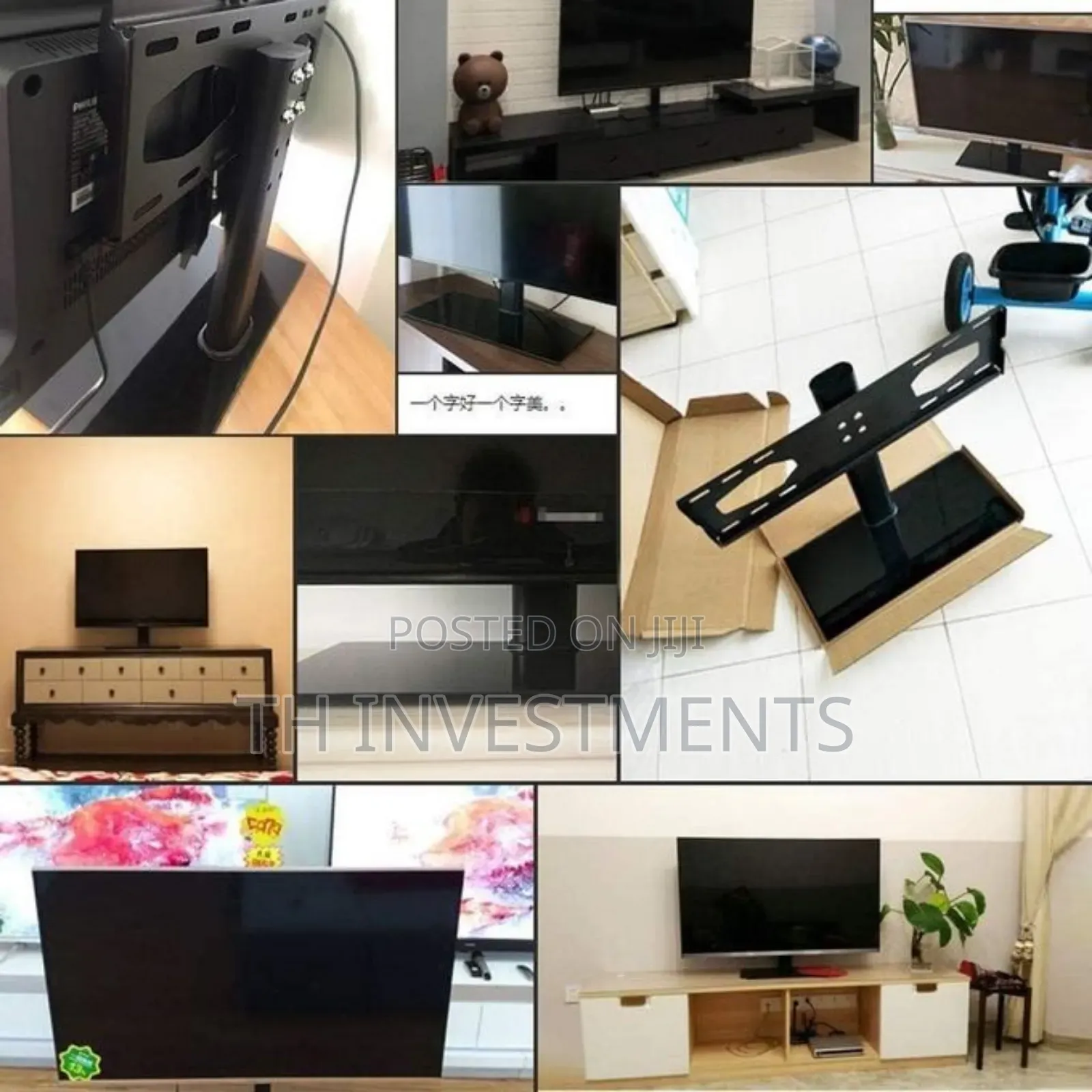 Tv Mount Monitor Stand LCD Tv Base Universal 32-55 Inches