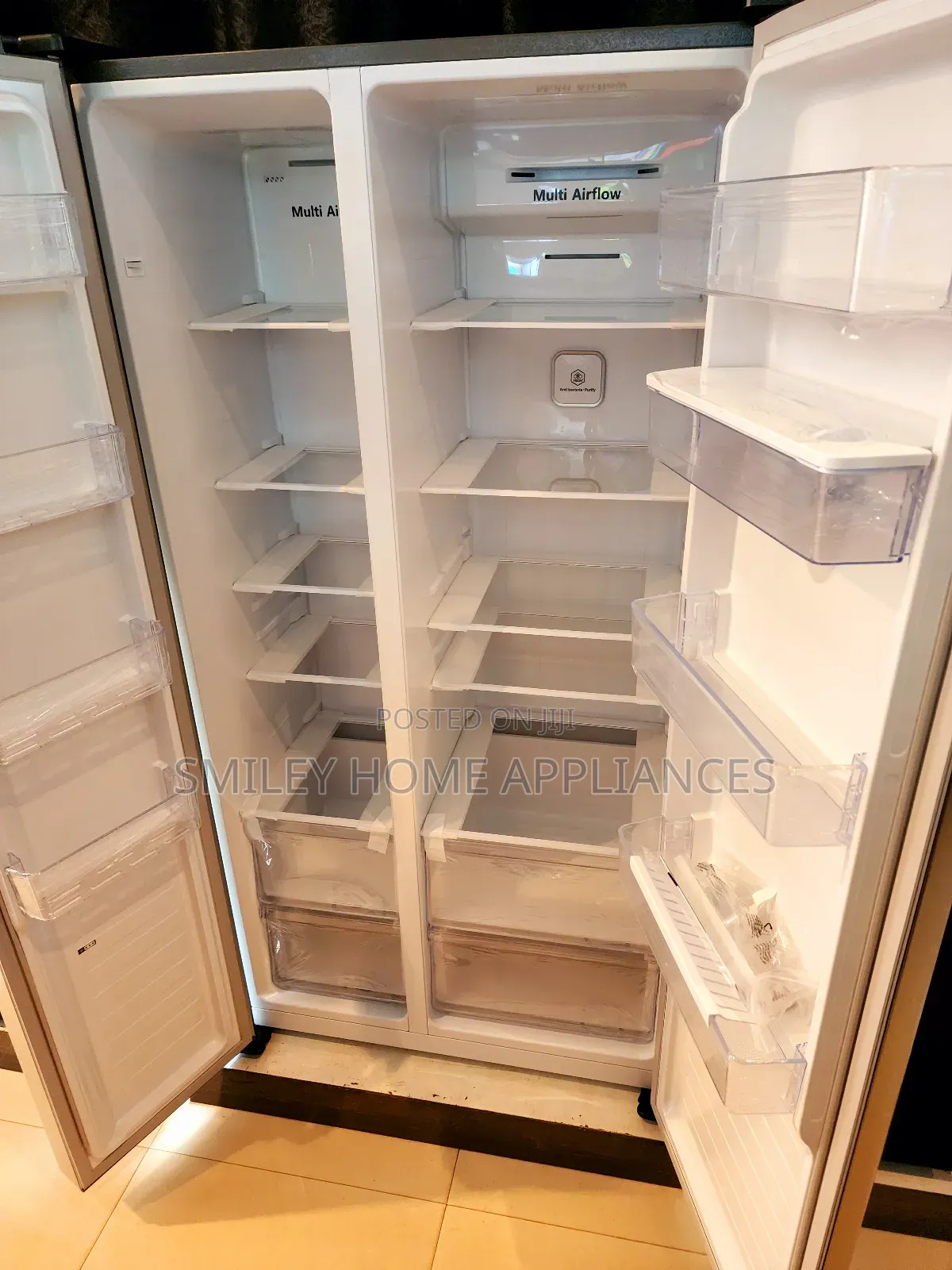 New Discounted Hisense 670ltrs Side by Side Fridge