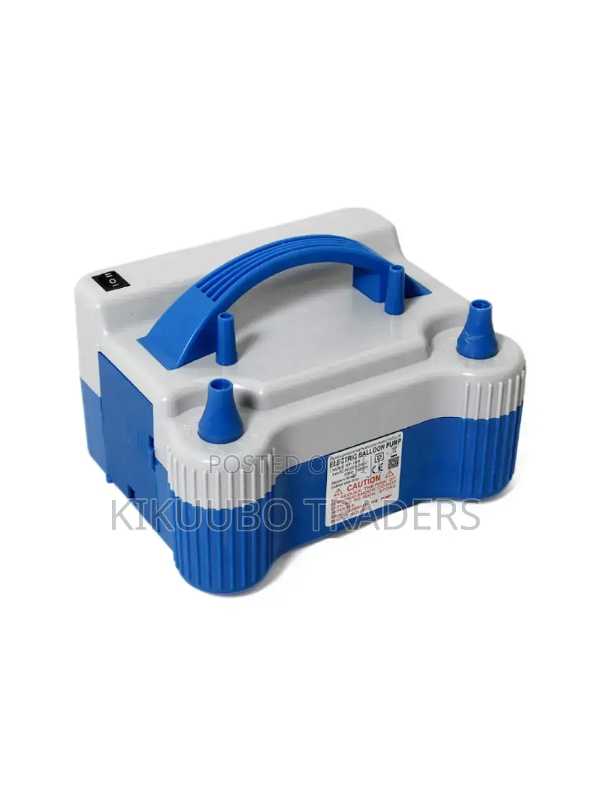 Dual Nozzle Electric Balloon Blower Plastic Air Pump