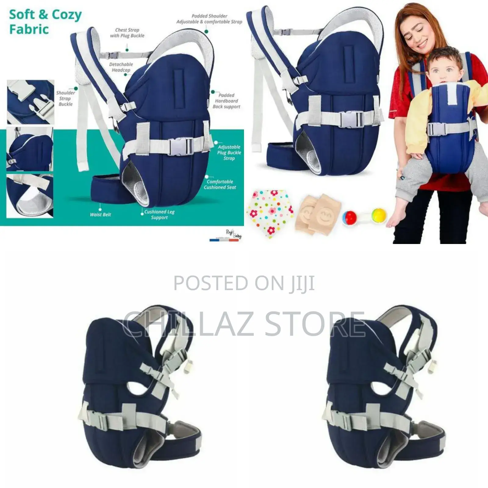 Baby Carrier With Hood.