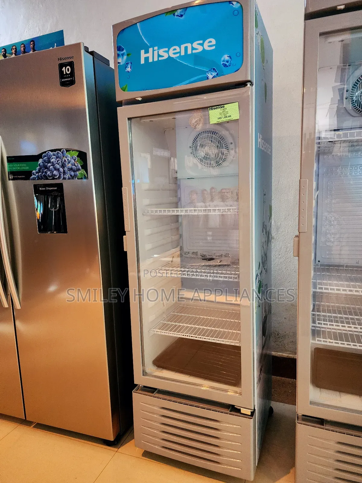 Hisense 300ltrs Display Fridge