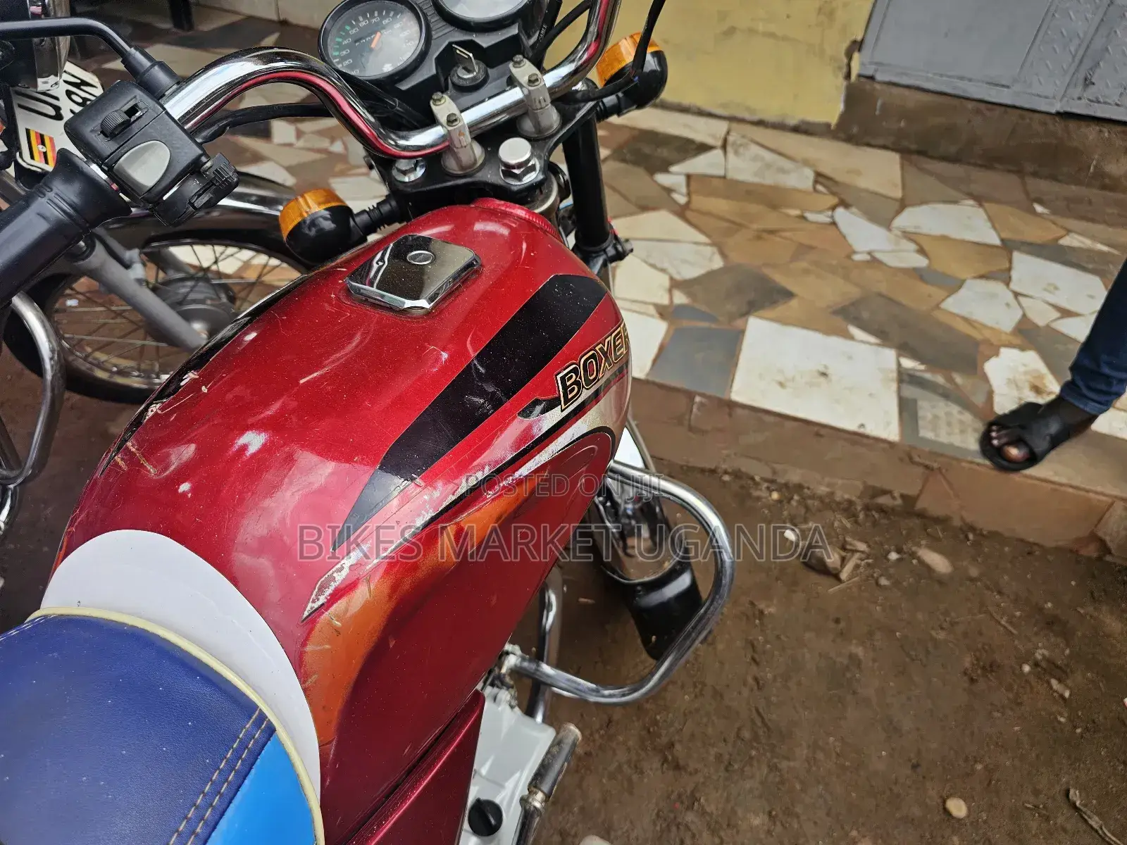 Bajaj Boxer 2021 Red