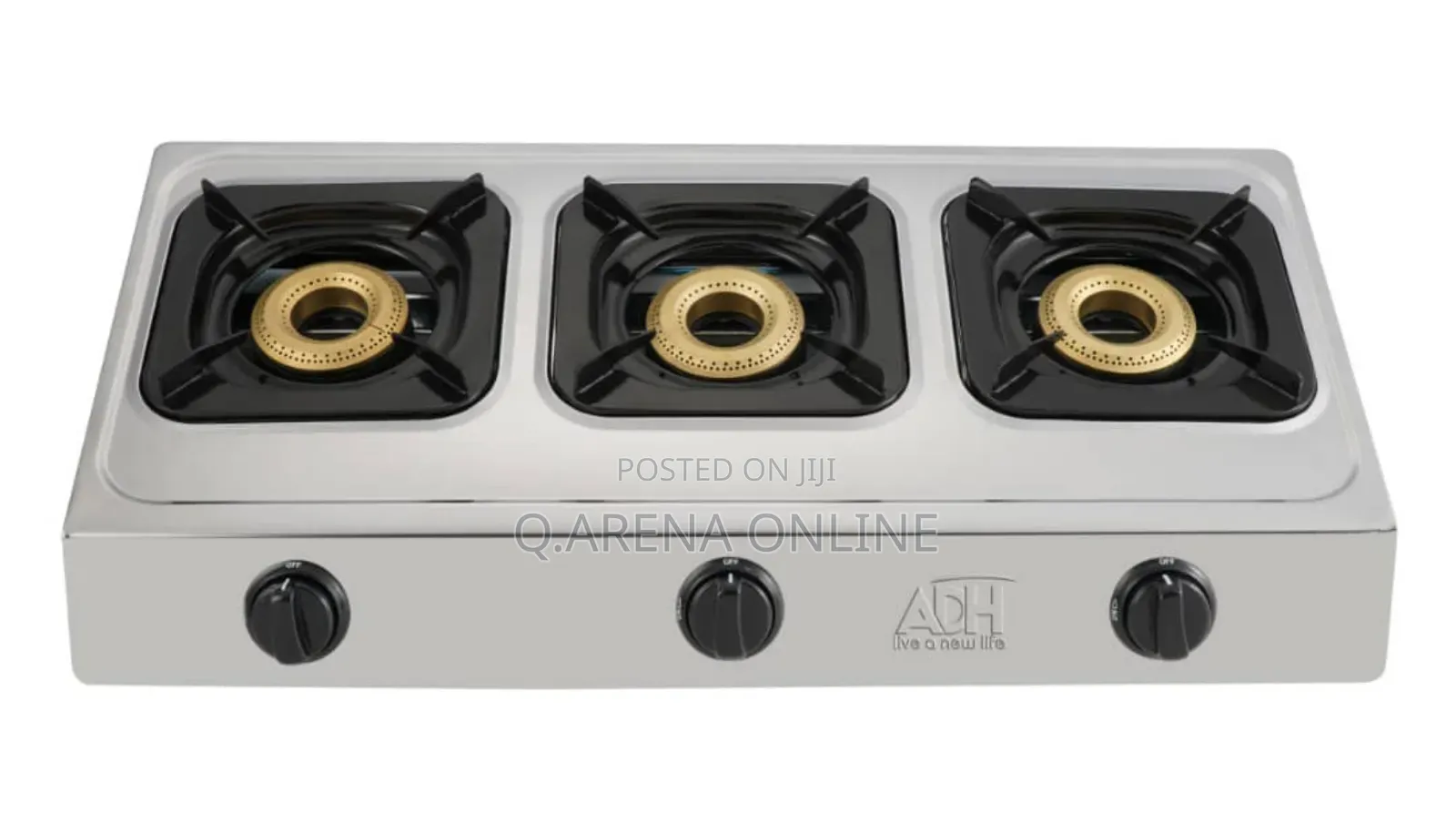 Three Burner Gas Cooker Warranty Available