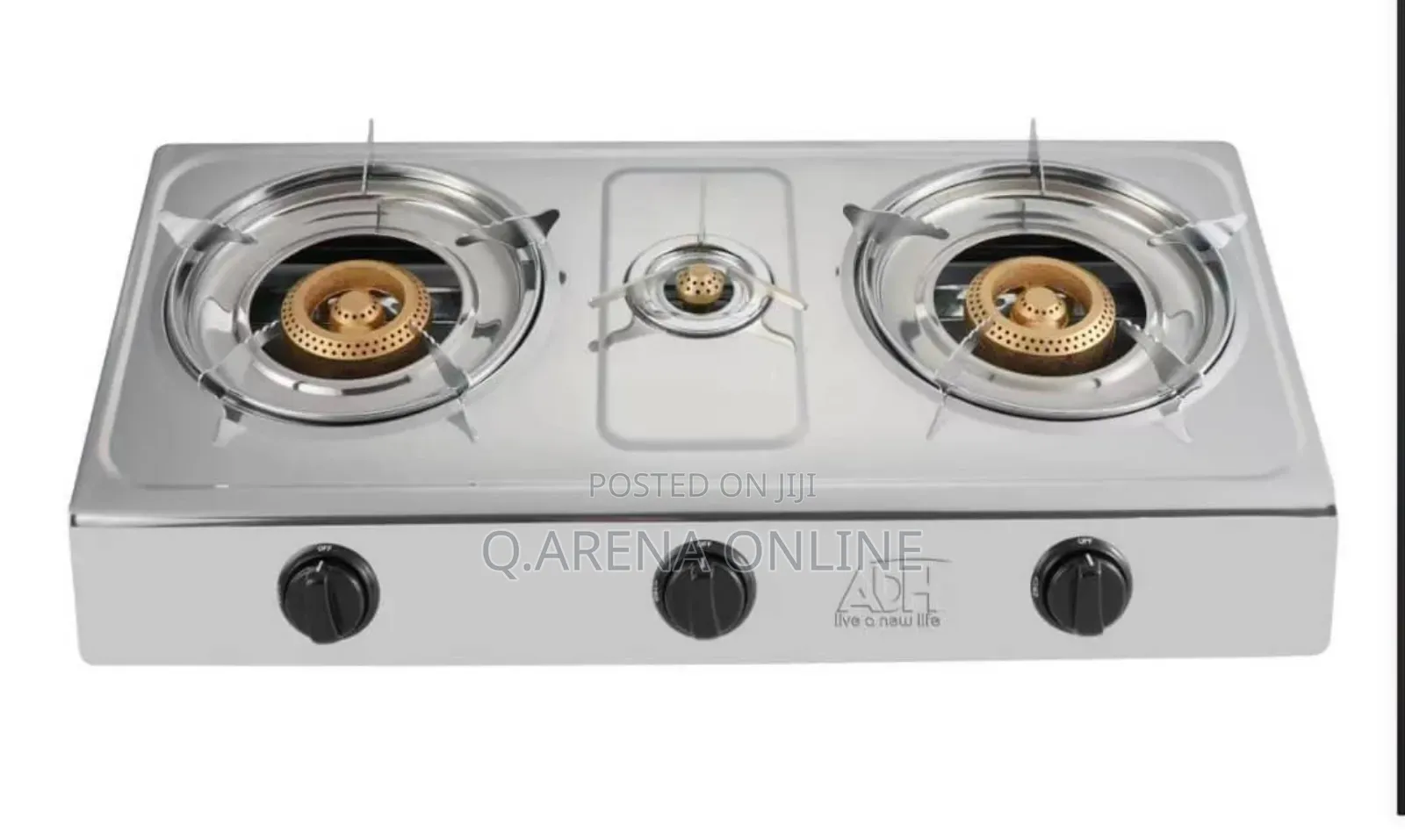 Double Gas Cooker Warranty Available