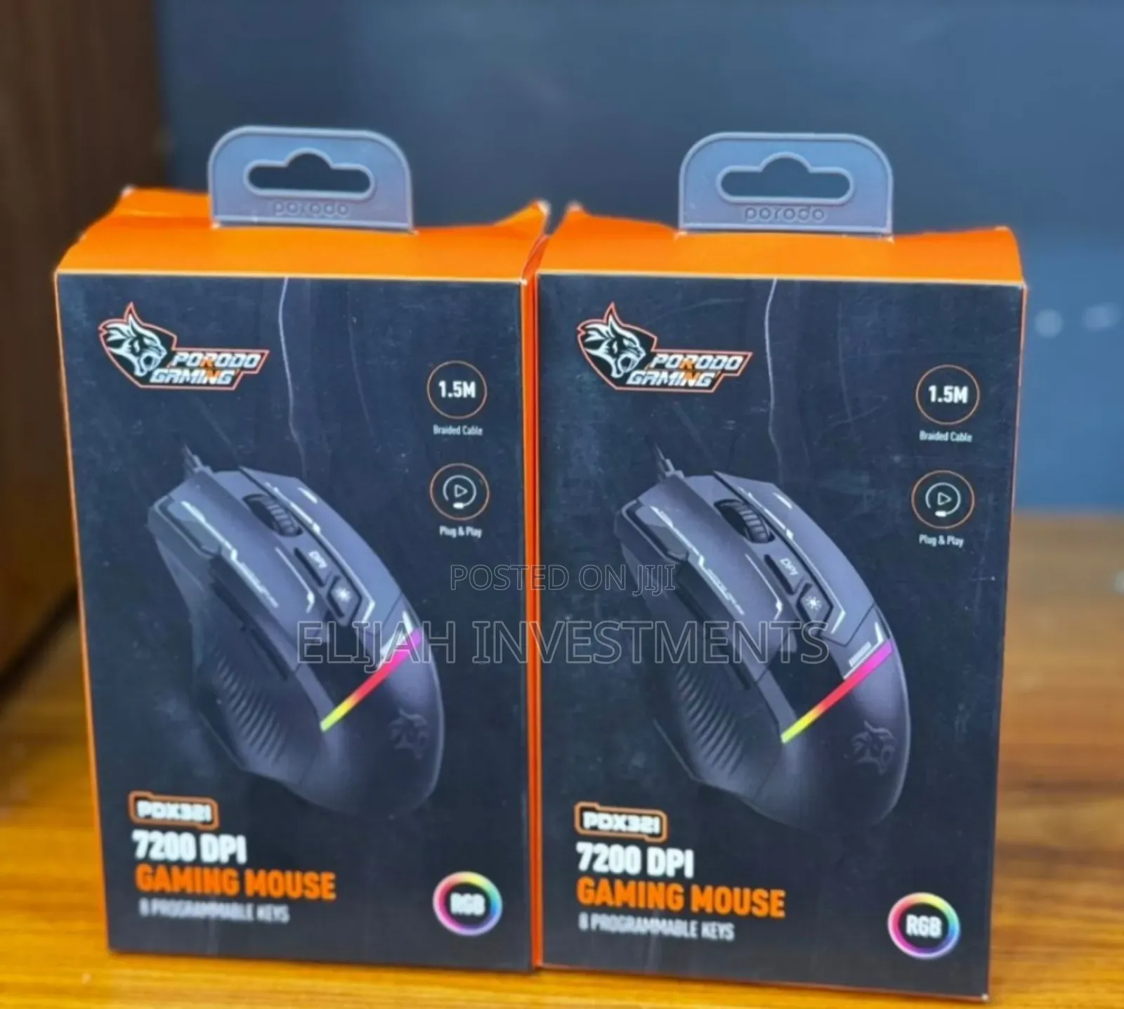 High Performance Porodo Gaming Mouse