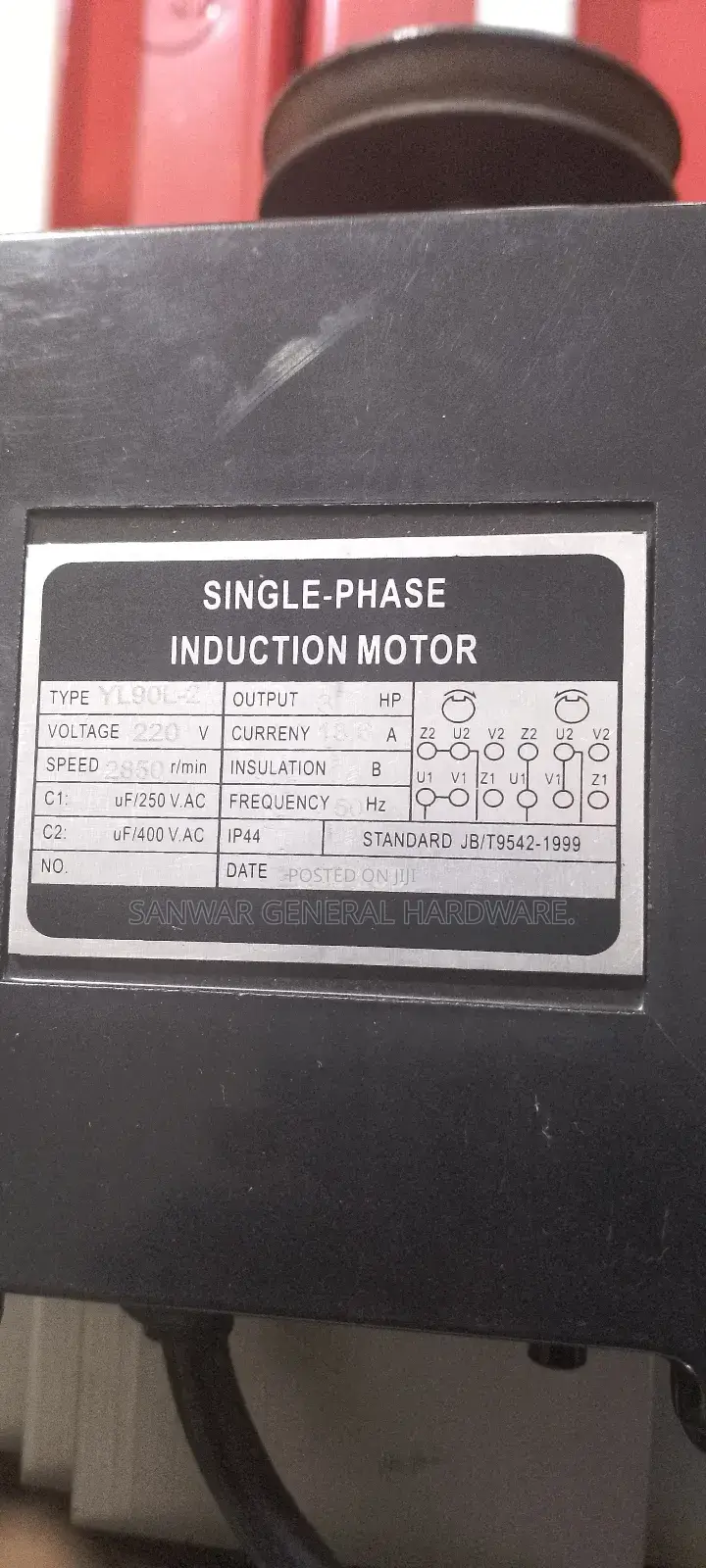 Capacitor Start Motors.(1hp,1.5hp,2hp,3hp,4hp,5hp)
