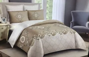 12pc Duvet King Size Gold