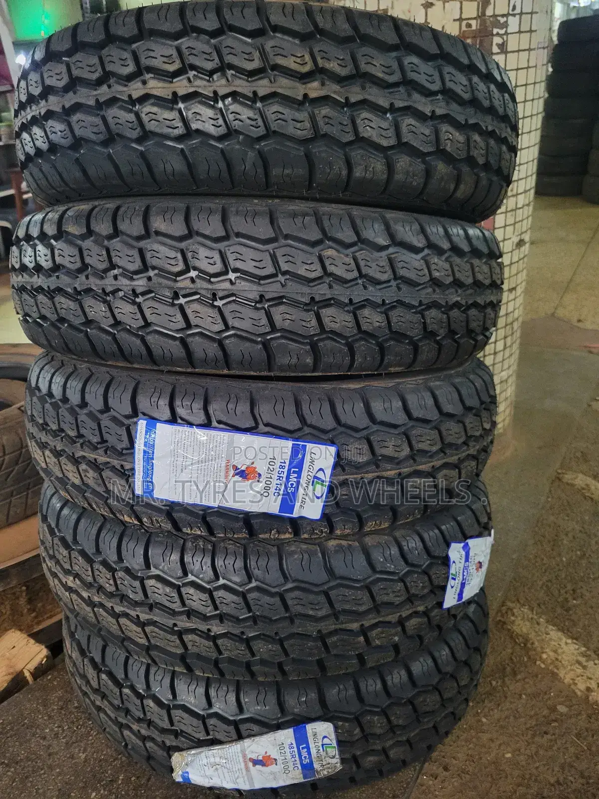 185 R14 Linglong Tires for Small Trucks Vry Strong  Tires