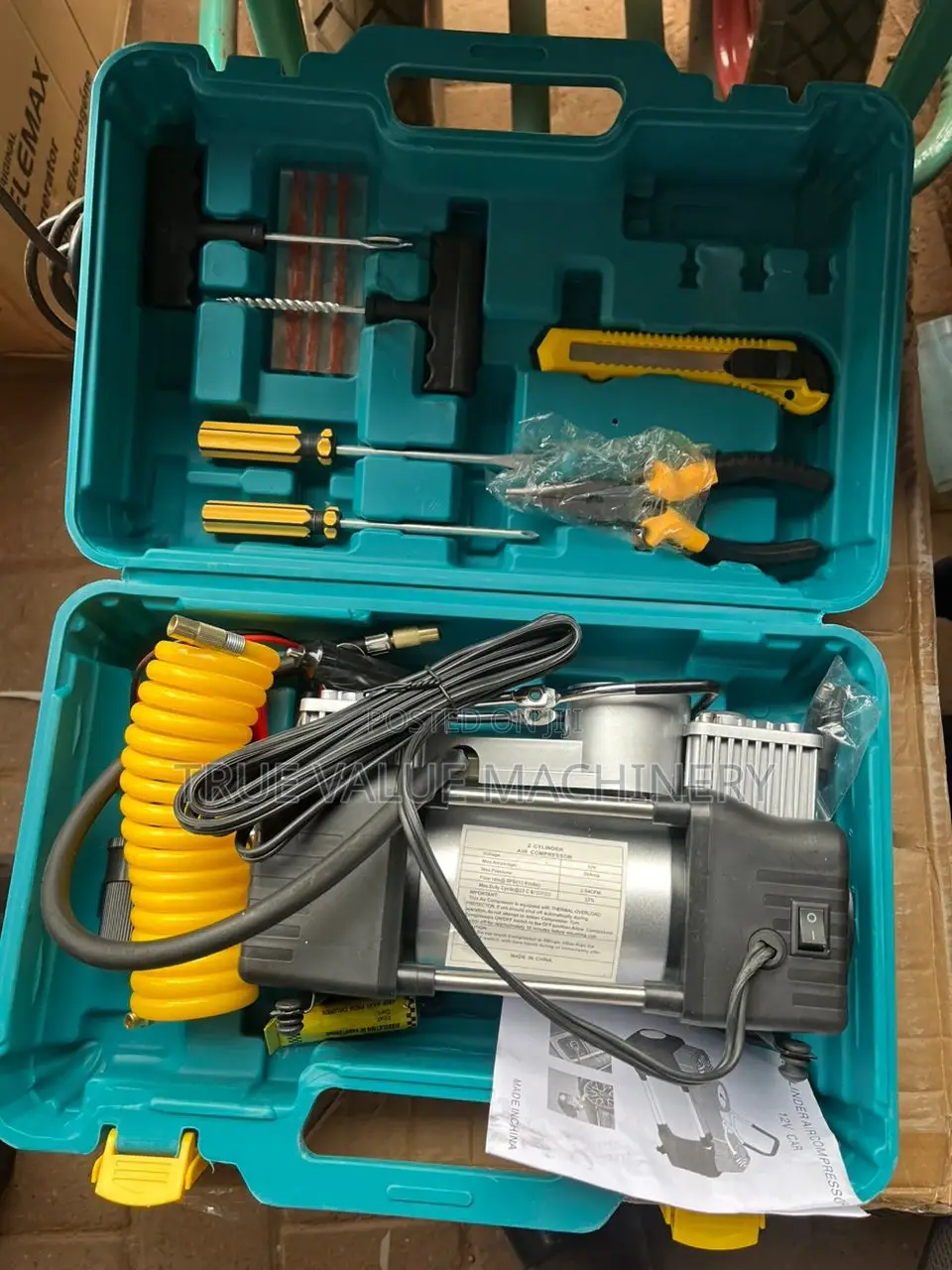 Portable Car Air Compressor 12V