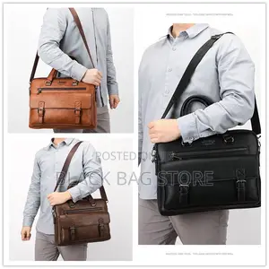 Leather Jeep Laptop Bag 14inch