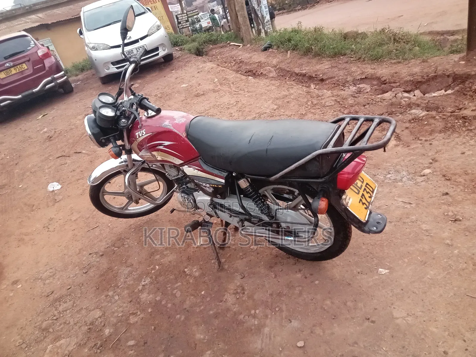 TVS XL 100 2022 Red