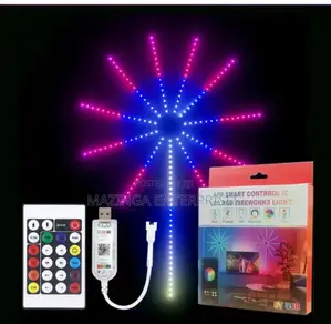 App Smart Control IC LED RGB Fireworks Strip Lights