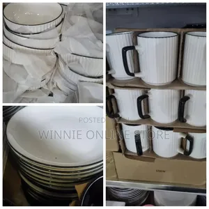 24pcs Dinner Set Plates, Bowl and Cups