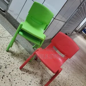 Modern Plastic Kids Chairs Armless