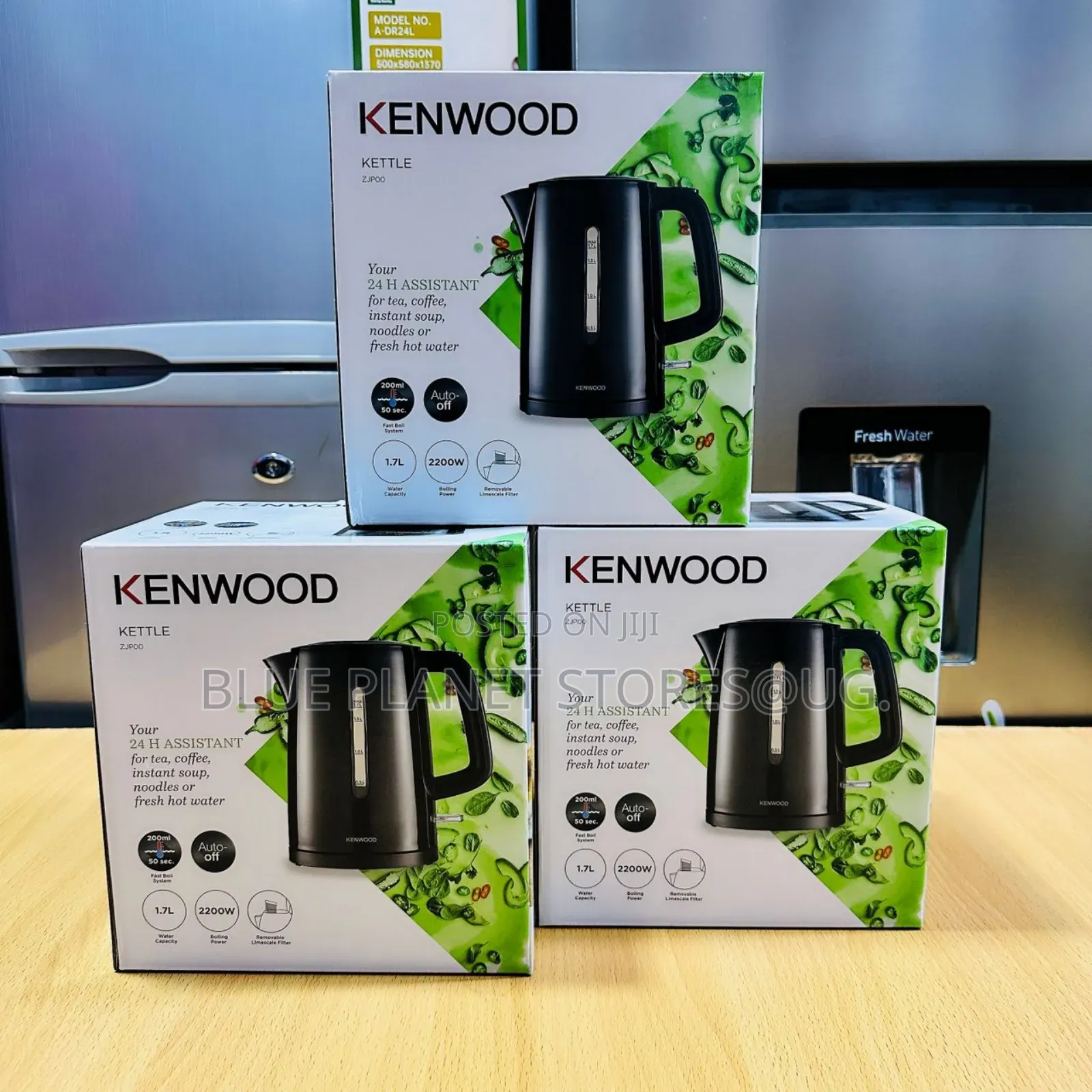 KENWOOD 1.7litres Kettle/Percolator \\ 2200w \\ ZJP00