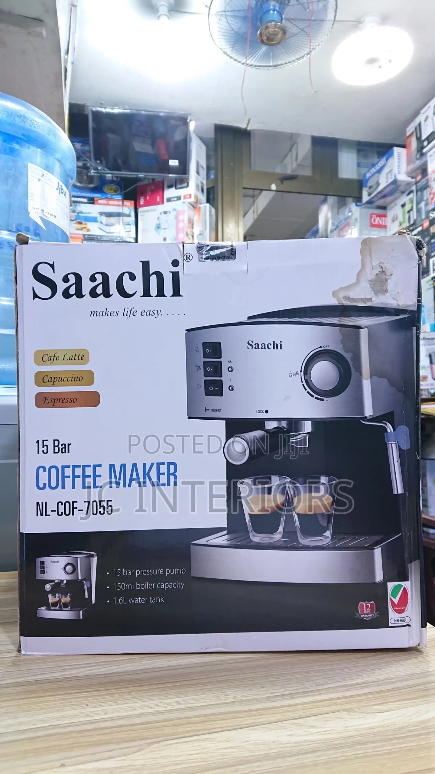 Saachi 15 Bars Coffee Maker in Good Condition. I