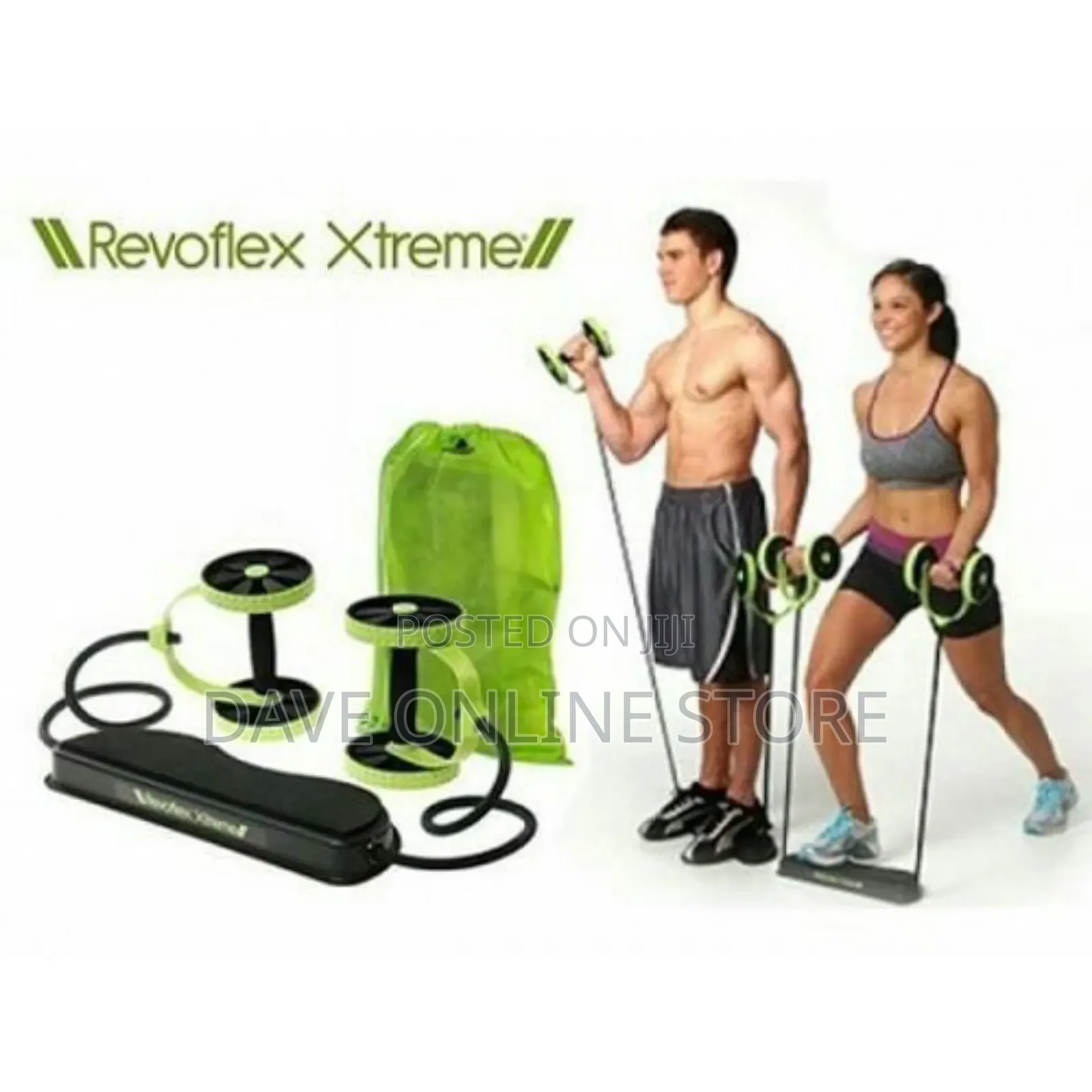 Revoflex Xtrem Home Gym - Green,Black