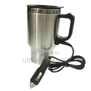 Car Stainless Steel Electric Heating Kettle Coffee Tea Mug