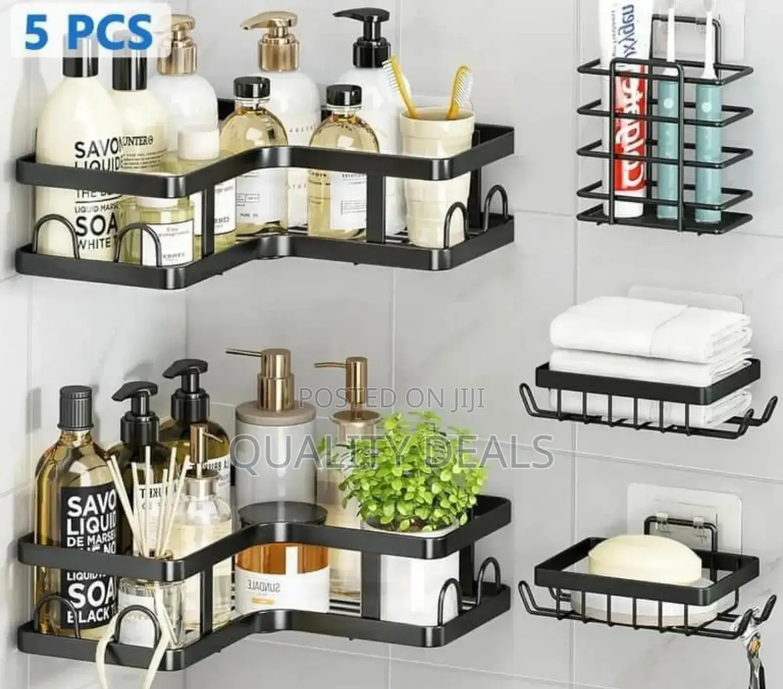 5pcs Shower Corner Caddy