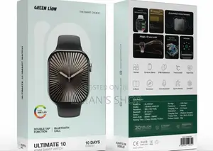 Greenlion Ultimate Waterproof 42mm Smart Watch Black