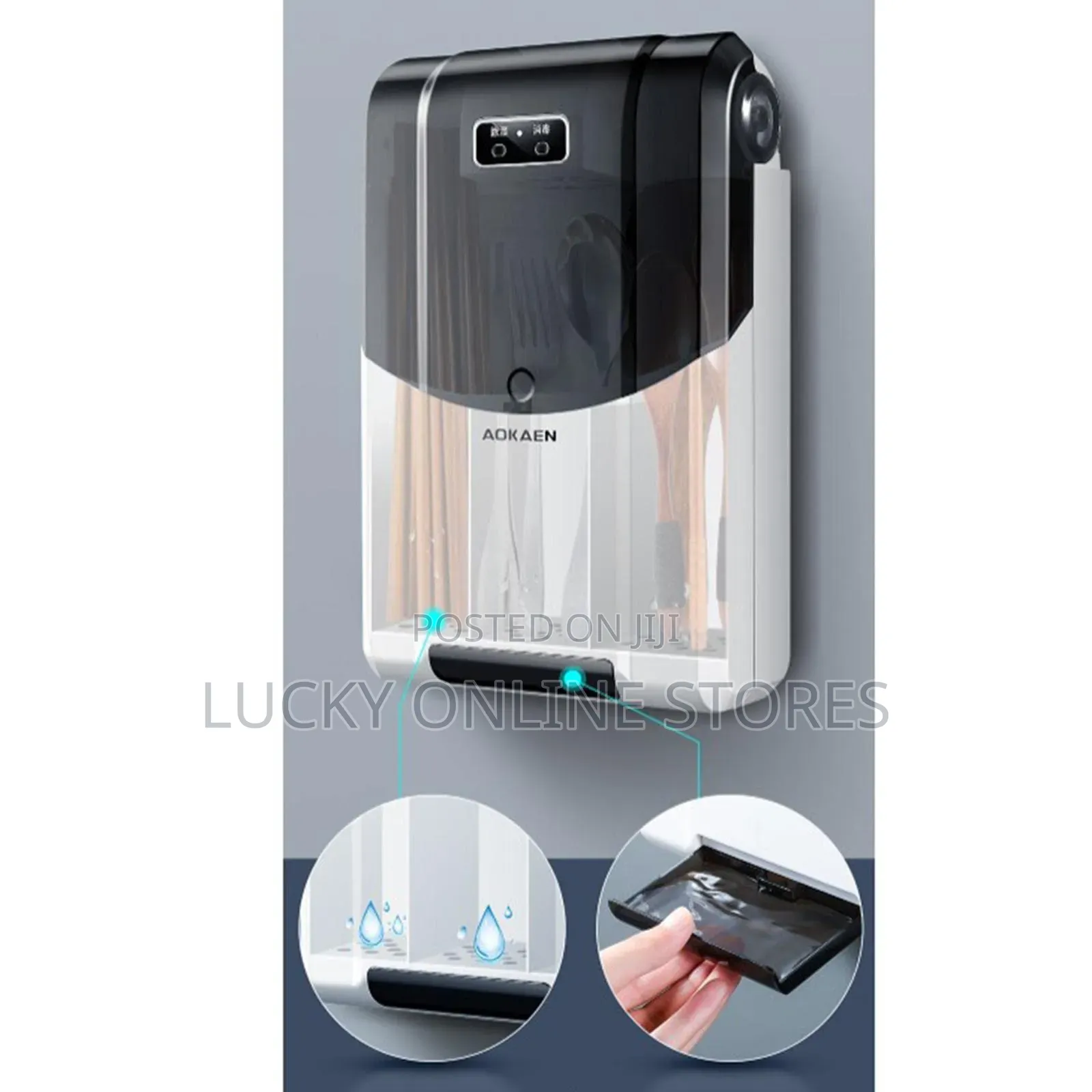 Wall Mount Cutlery Sterilizer With Uv Light