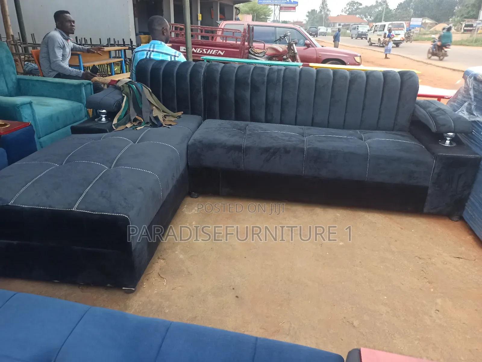 Combo Sofa L 5 Seater Centre Table ,2011403