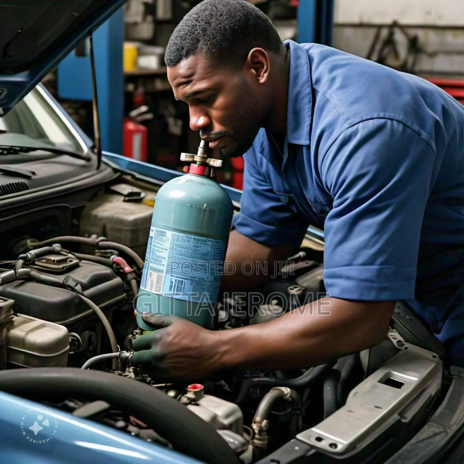 Car AC Gas Refill and Diagnosis 05