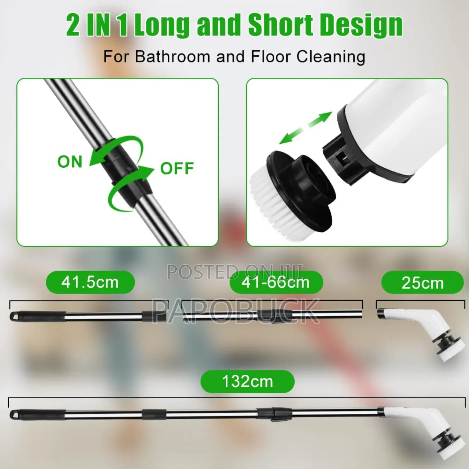7 in 1 Electric Cleaning Brush