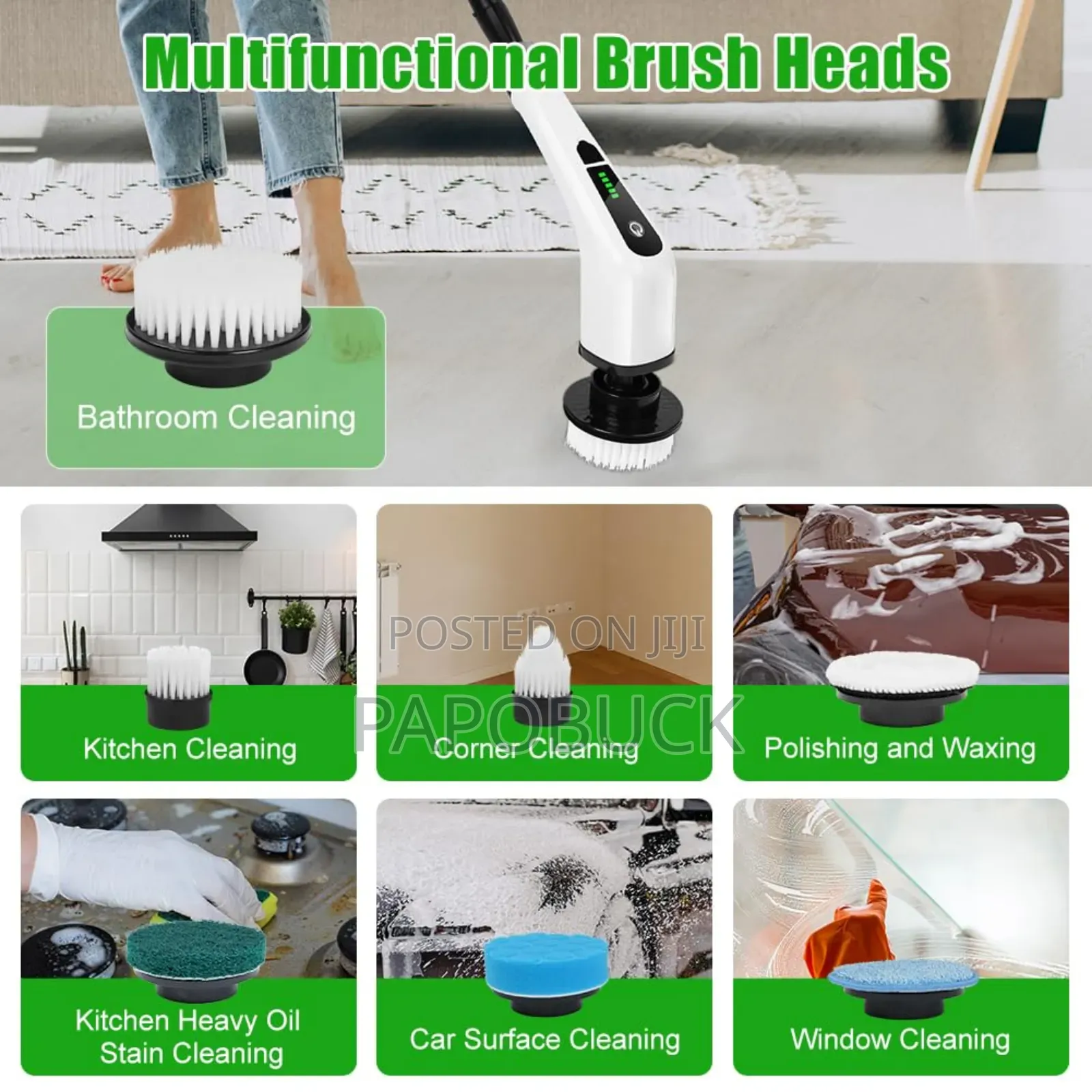 7 in 1 Electric Cleaning Brush
