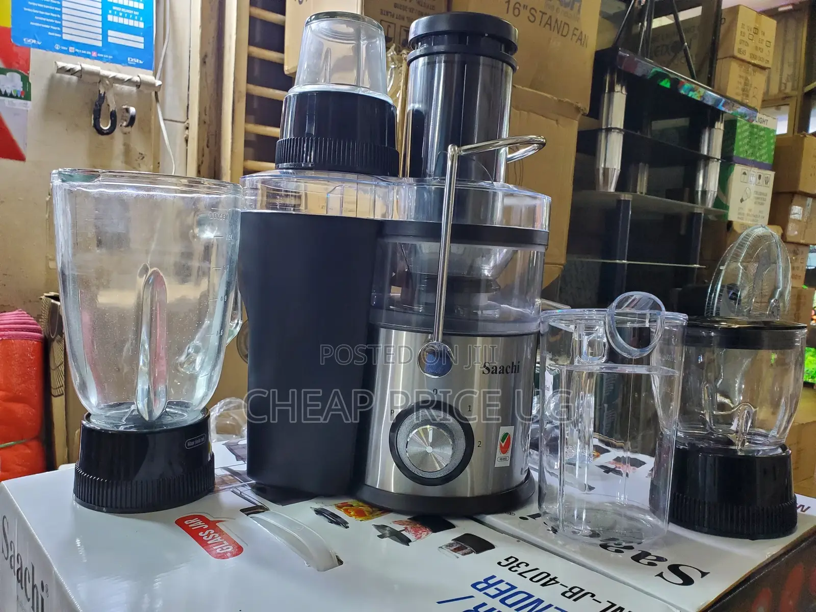 Saachi 4 N 1 Juicer/Blender NL-JB-4073G