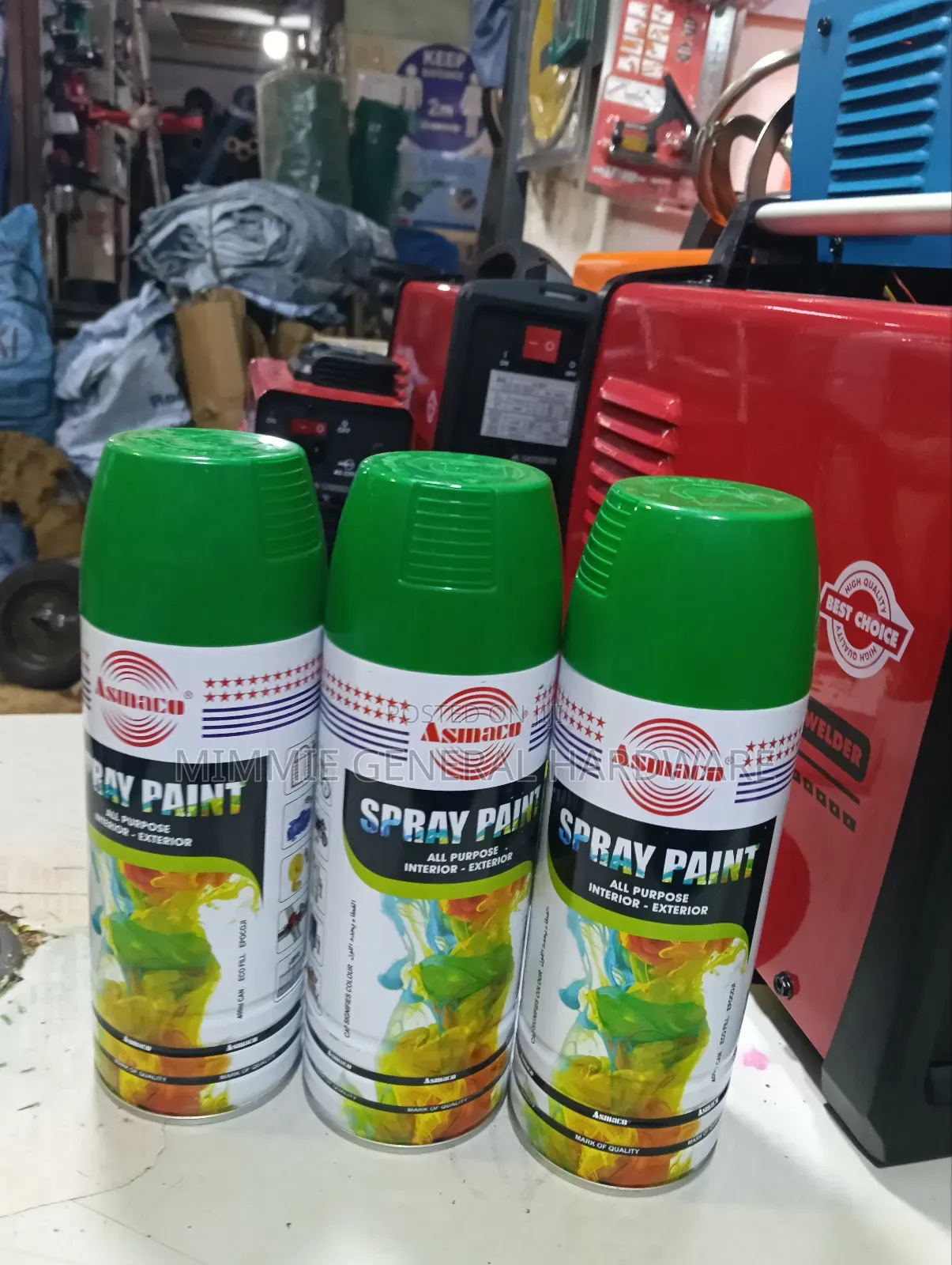 Fresh Green Spray Paint and All Colours