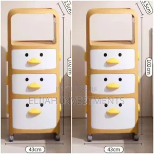 Kid-Friendly Plastic Drawer