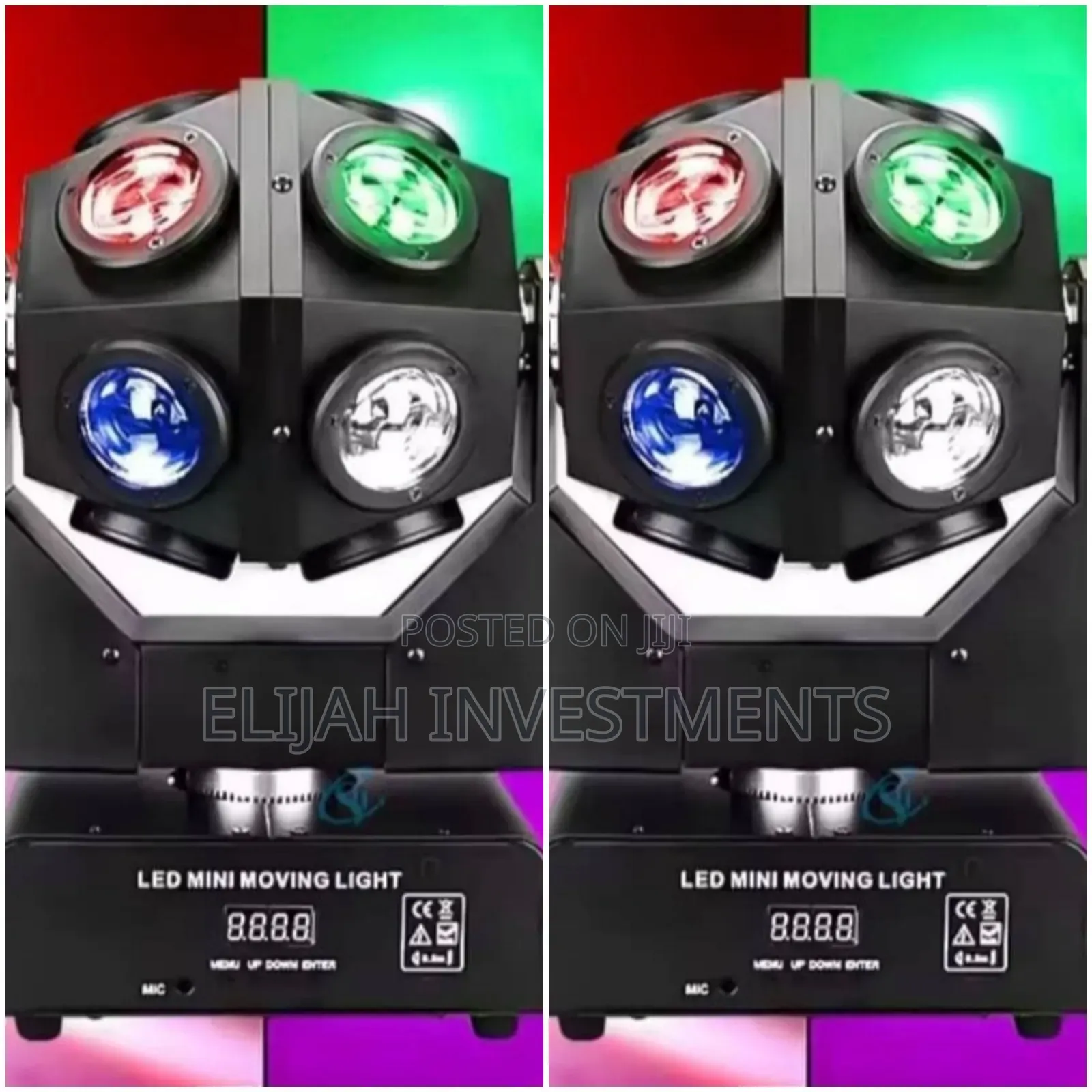 High Performance 12 LED Moving Head Beam Light