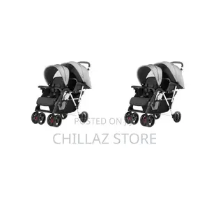 Twin Pram and Stroller.