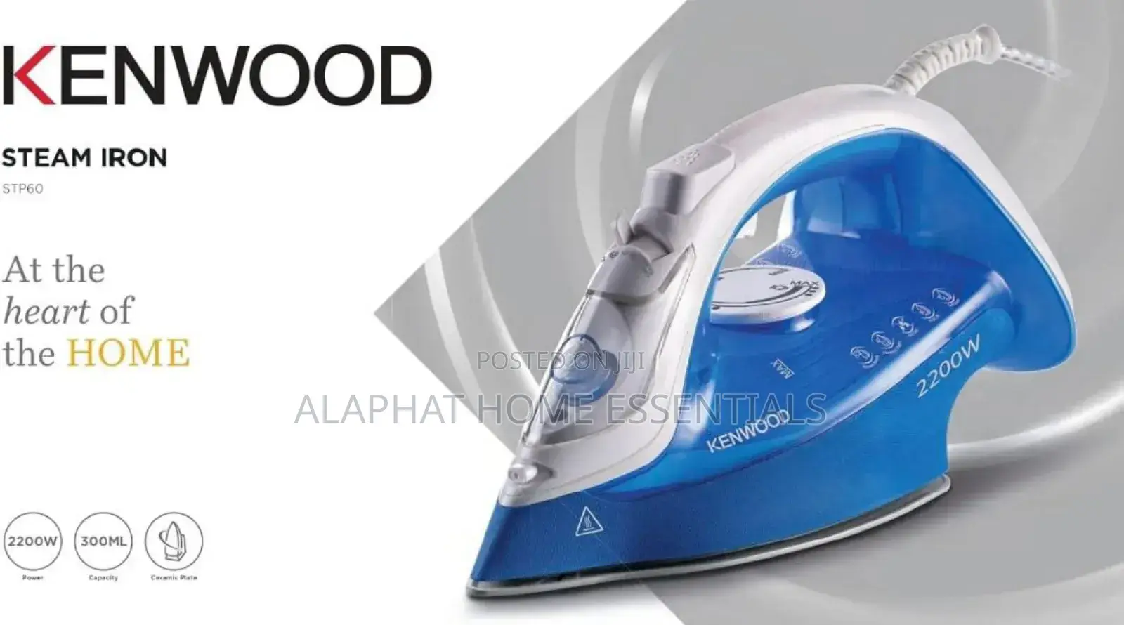 Kenwood 2200W Ceramic Steam Iron