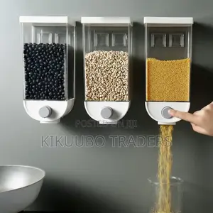 Wall Mounted Transparent Cereal Dispenser