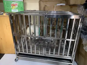 Stainless Steel Foldable Dog Cage